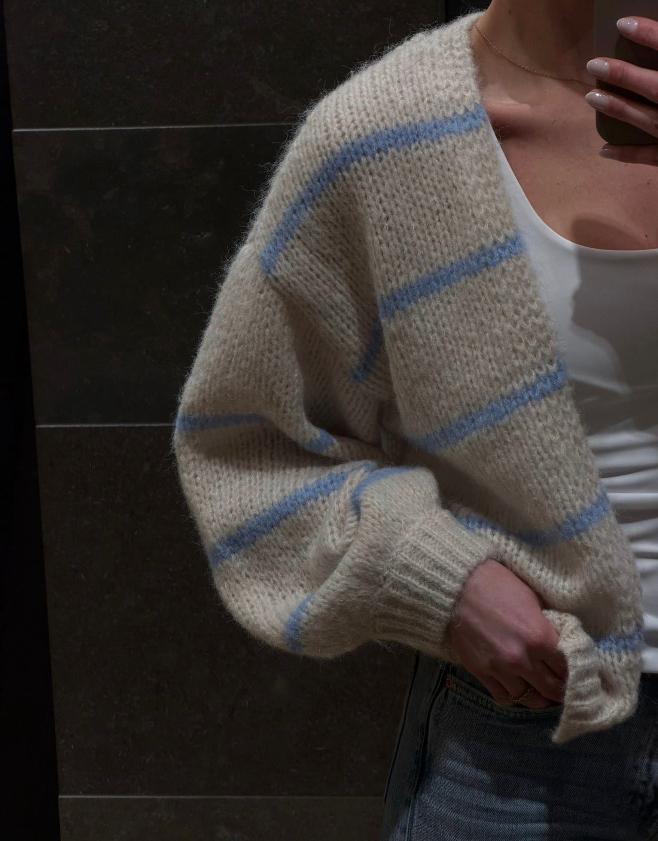 VMMAYBE Knit Cardigan - Birch
